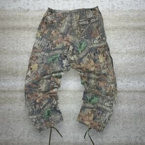 Vintage 90s Advantage Tactical Pants Mens XL Baggy Wide Leg Hunting Camo Cargos